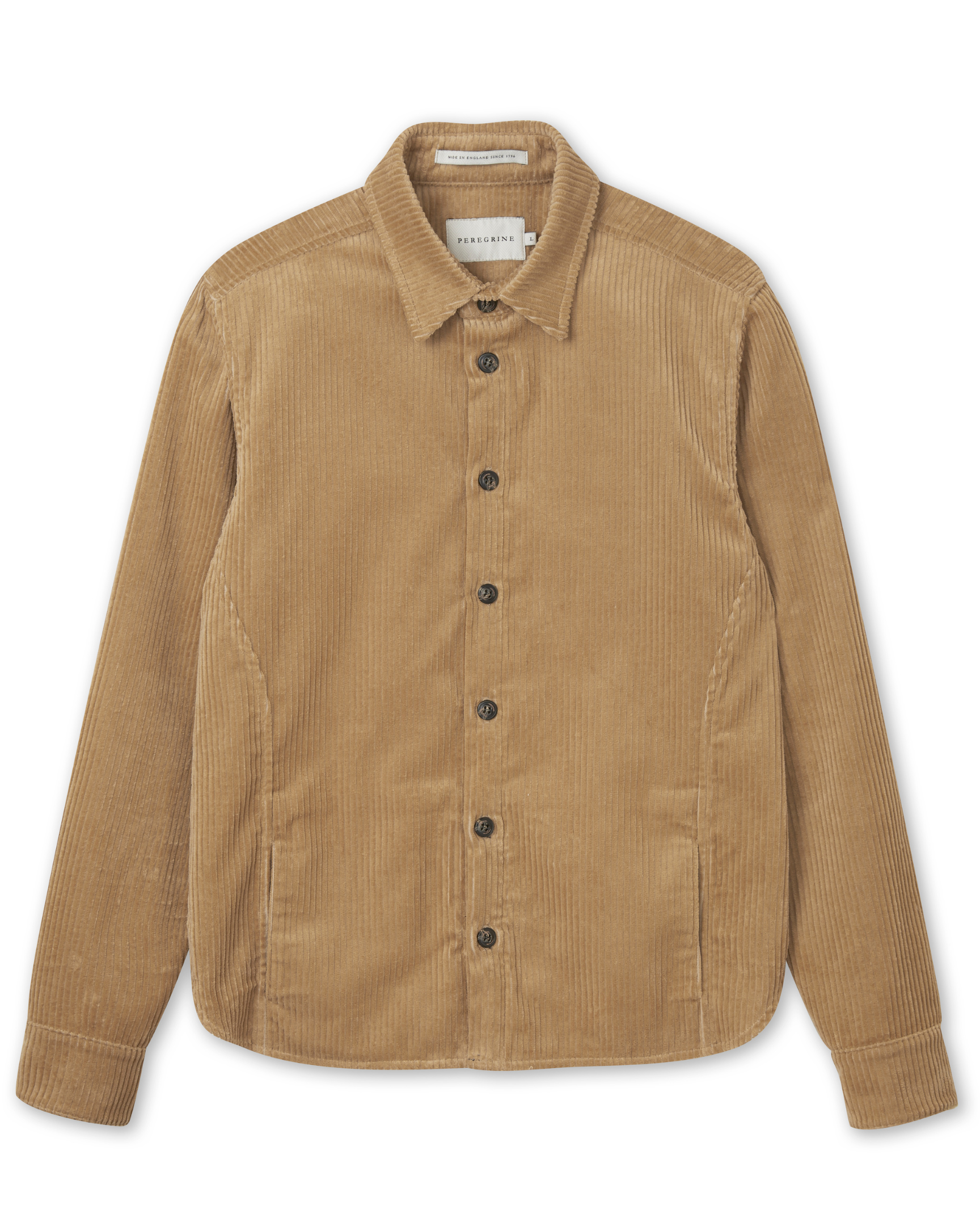 Image of model wearing Blake Overshirt. 