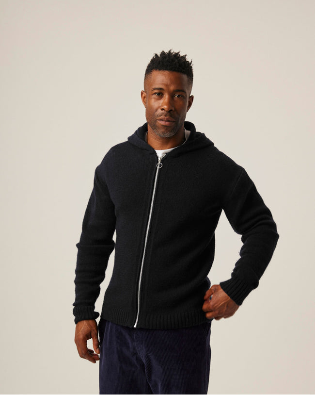 Brompton Knitted Hoodie