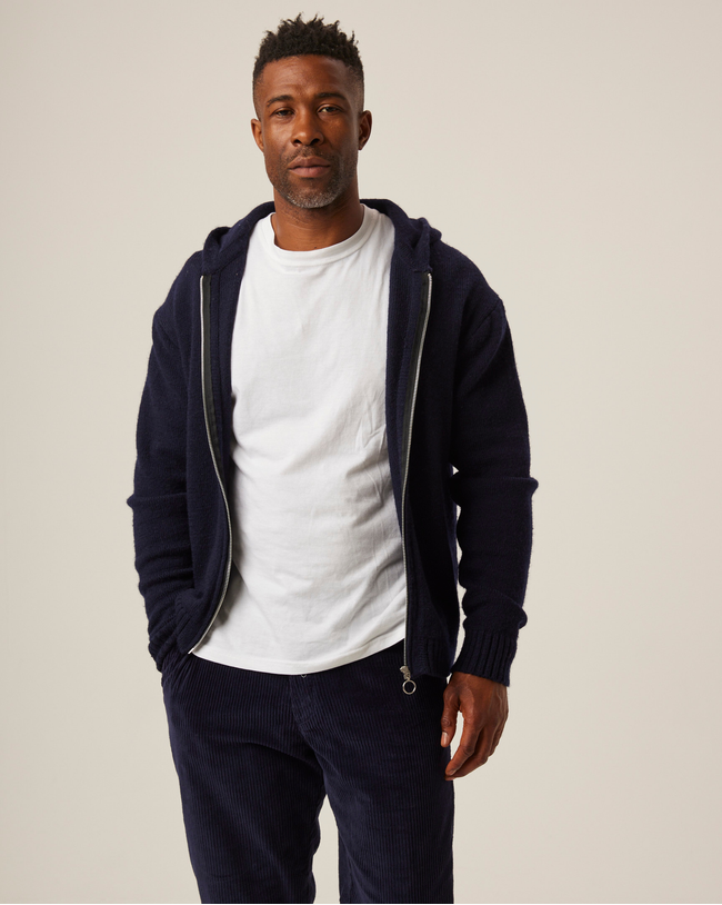 Brompton Knitted Hoodie
