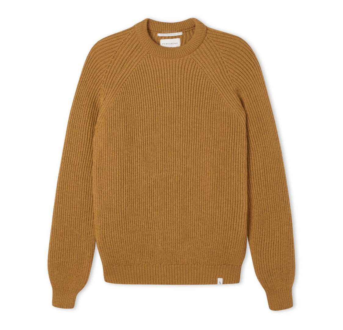 Image of model wearing Ford Crew. Model is 6ft, chest size 36in and wearing size Large