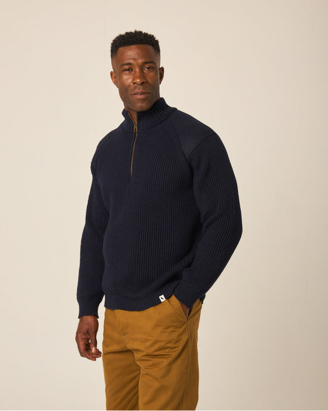 Foxton Quarter Zip Jumper