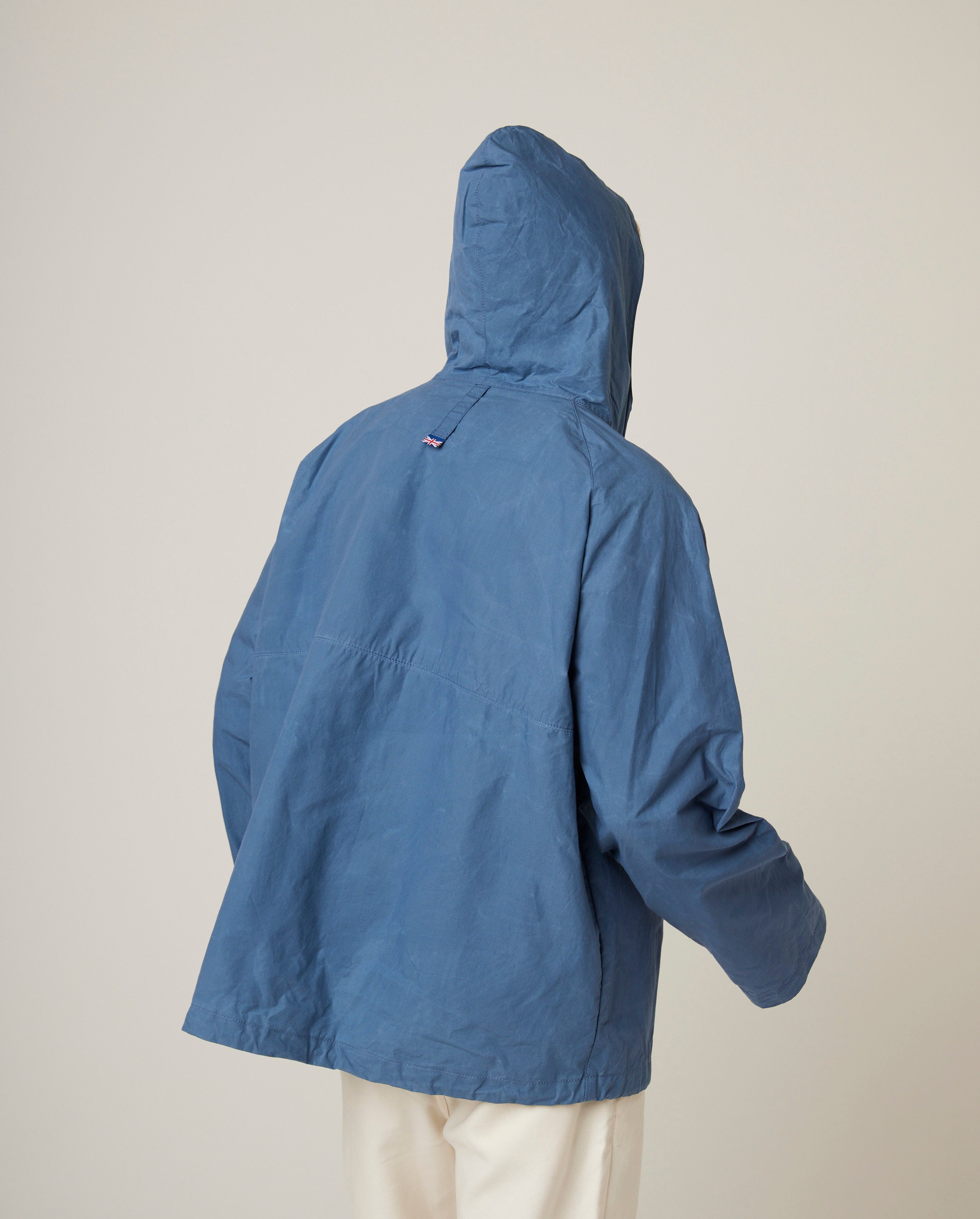 Image of model wearing Hastings Hybrid Cagoule. 