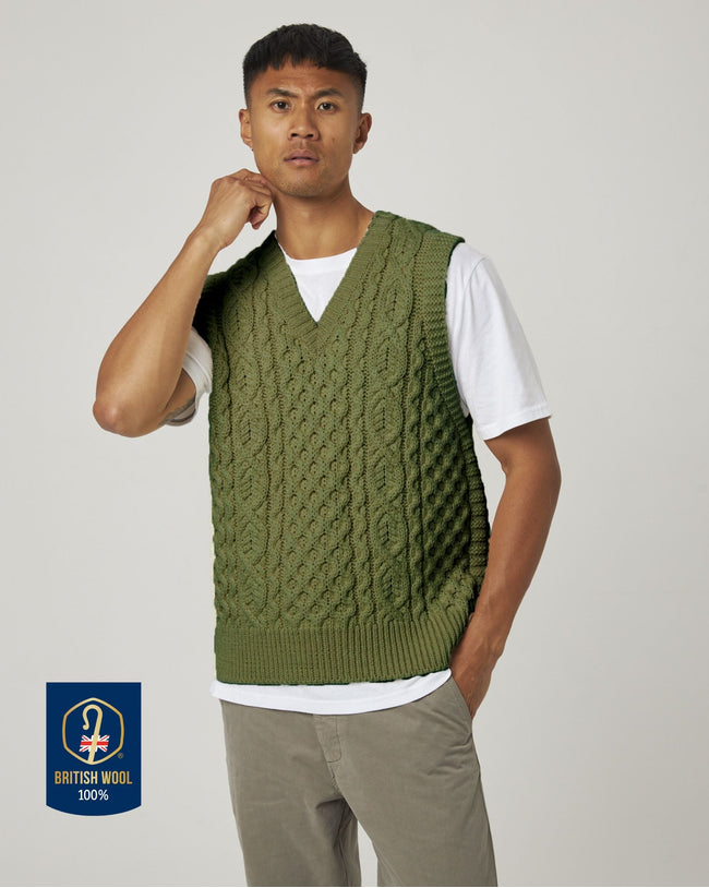 Hudson Aran Vest