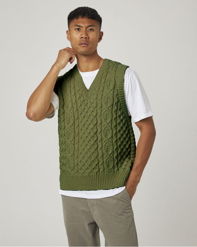 Hudson Aran Vest