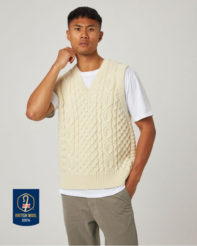 Hudson Aran Vest
