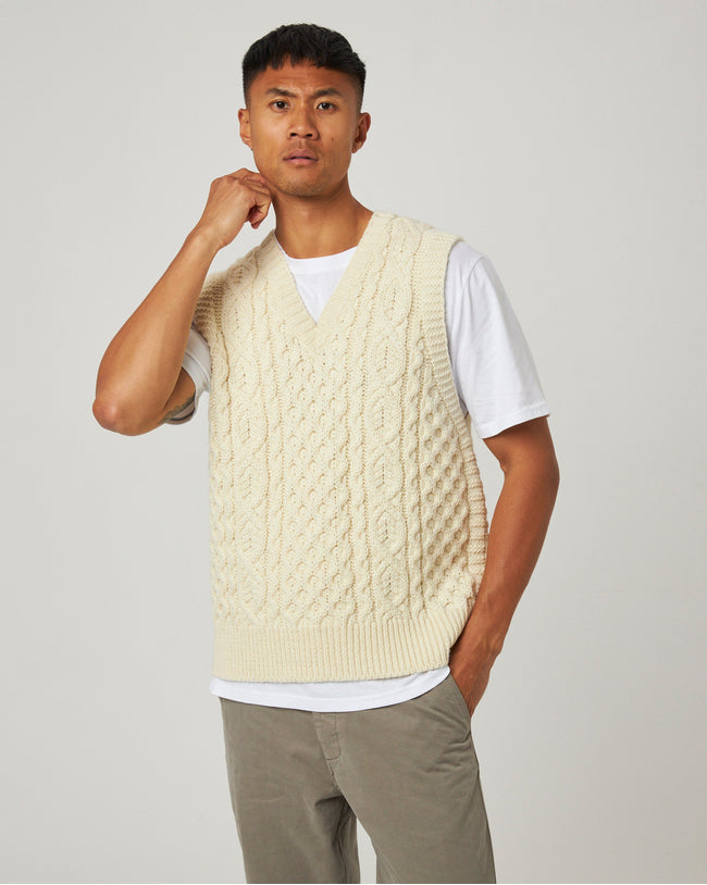 Hudson Aran Vest