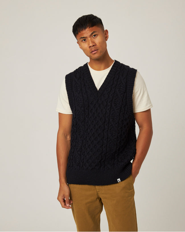 Hudson Aran Vest