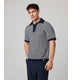 Island Crochet Button Polo Shirt