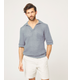 Island Crochet Polo Shirt