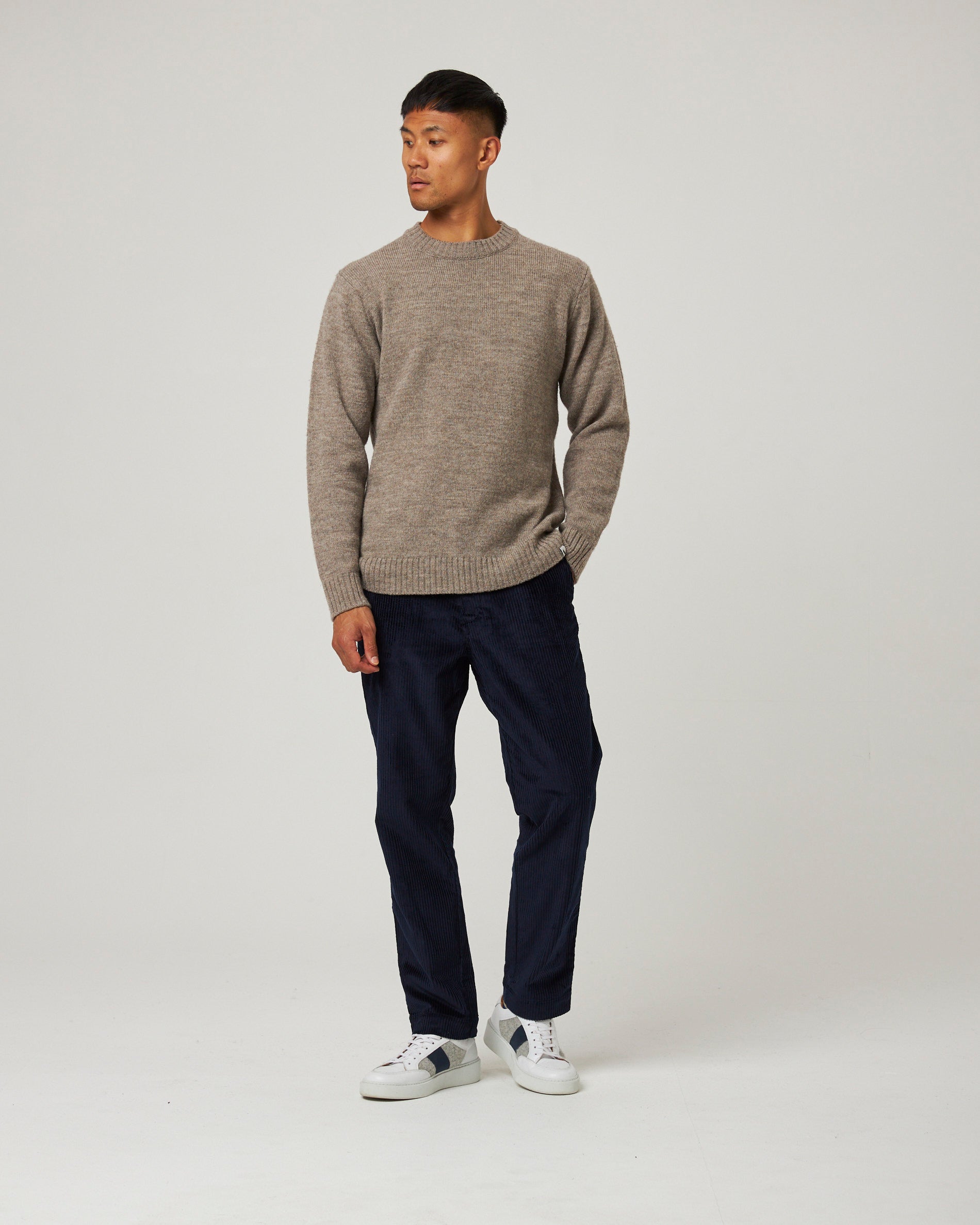 Image of model wearing Makers Stitch Jumper. 