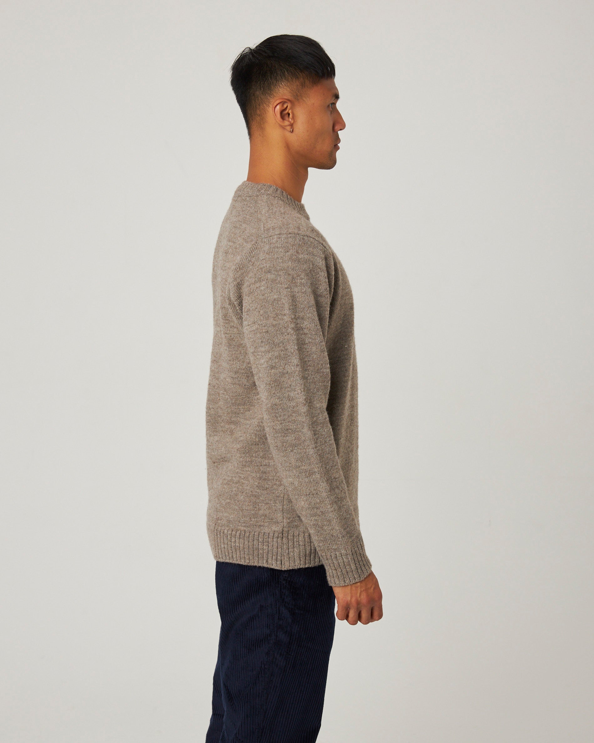 Image of model wearing Makers Stitch Jumper. 