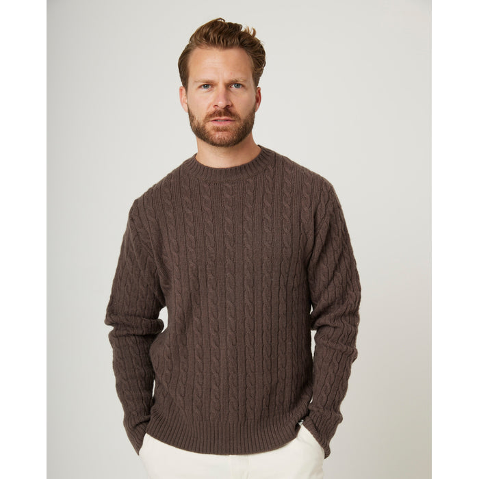 Makers Stitch Cable Crew Jumper