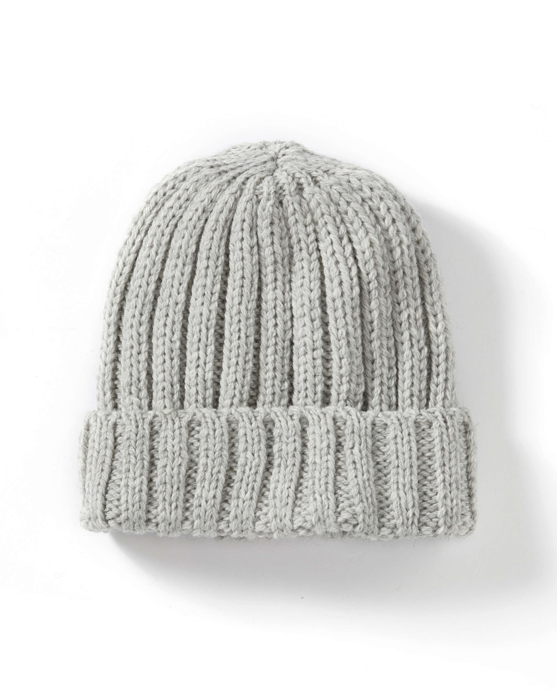 Image of model wearing Milliner Ribbed Beanie. One Size