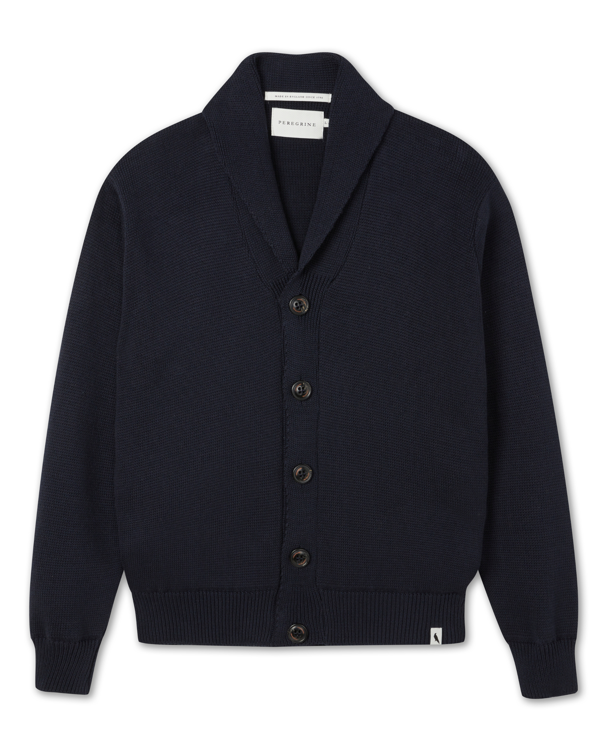 Image of model wearing Richmond Cardigan. 