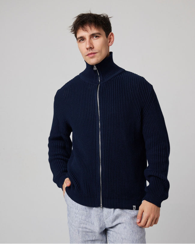 River Zip Through Cardigan