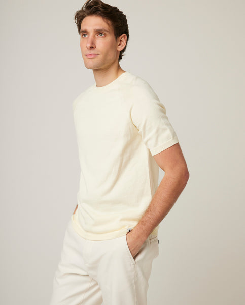 Knitted Cotton T shirt