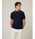 Textured Cotton Polo Shirt
