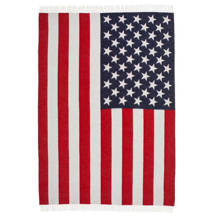 USA Stars & Stripes Wool Blanket