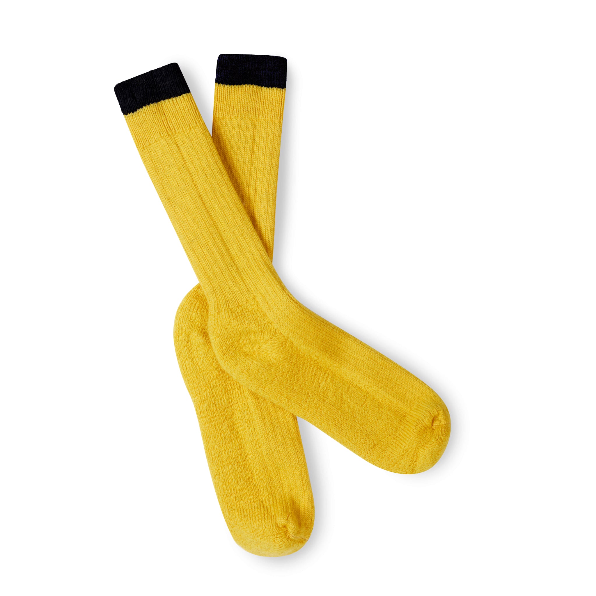 Image of model wearing Boot Socks. Small - UK4-7/ Large - UK 8-12