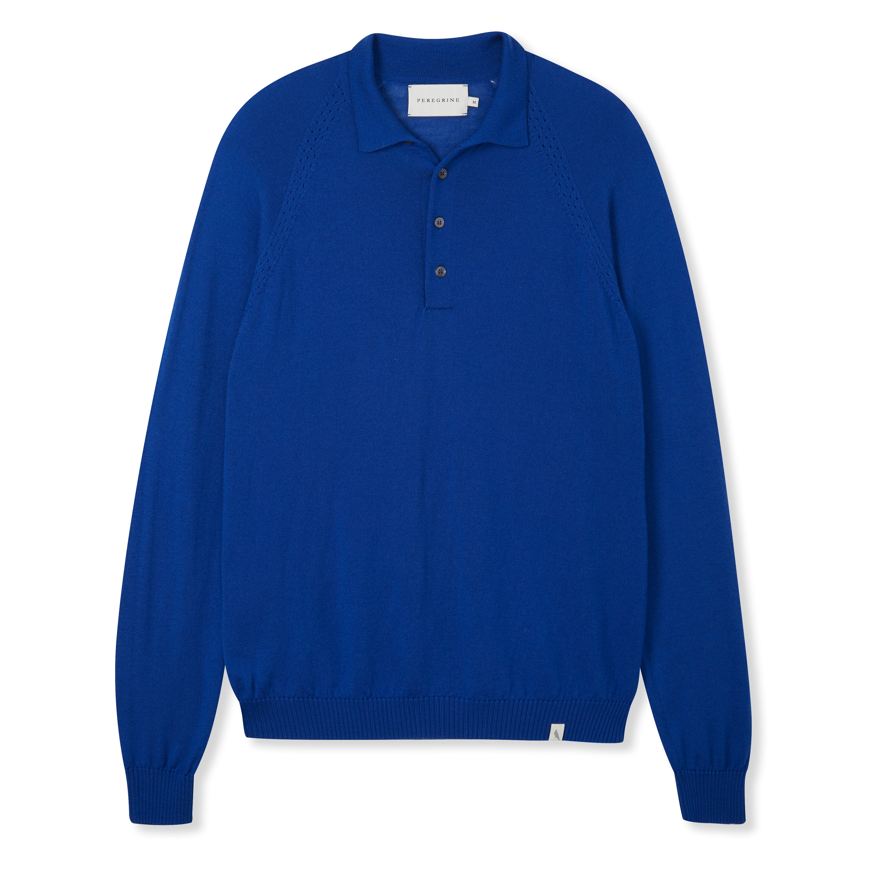 Image of model wearing Beauford Polo Shirt. Model is 6ft1in, chest size 38in and wearing size Medium