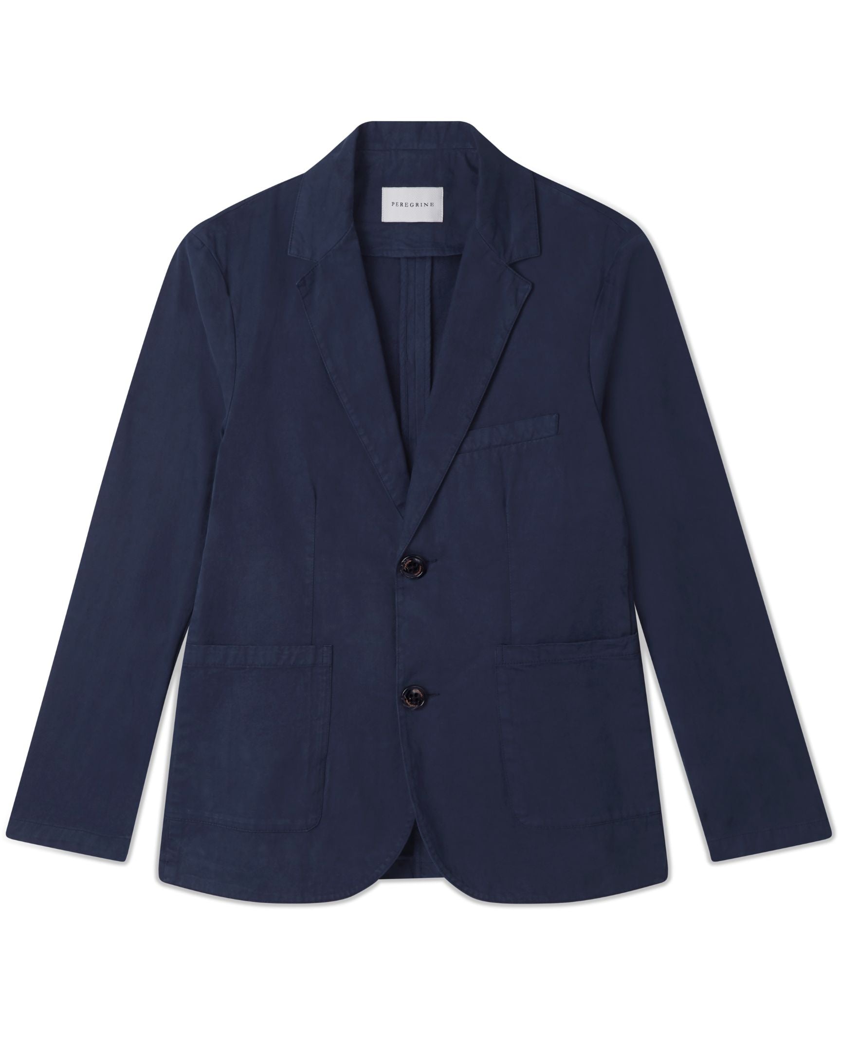 Image of model wearing Belmont Blazer. 