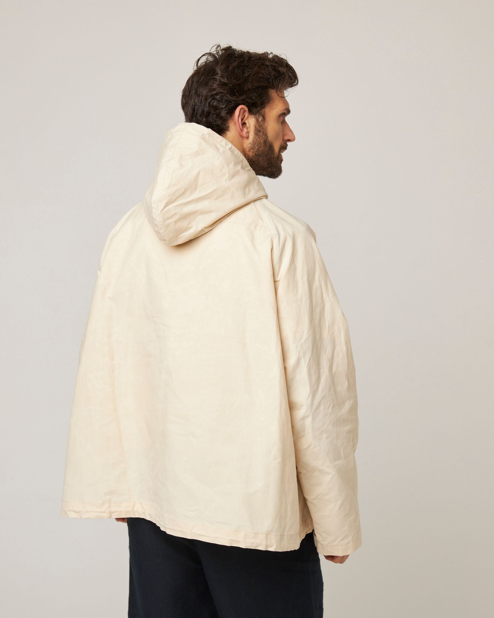 Image of model wearing Holkham Cagoule . 