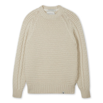 Image of model wearing Winston Crew Jumper. 